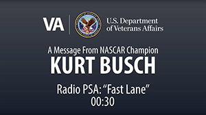 Kurt Busch Radio PSA: "Fast Lane"